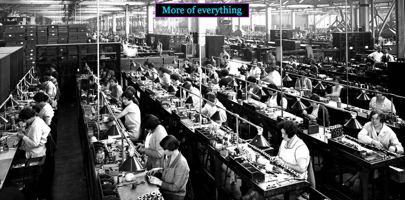 Radio manufacturing, 1920s